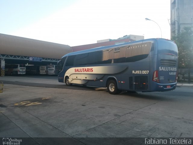 Viação Salutaris e Turismo RJ 193.007 na cidade de Rio de Janeiro, Rio de Janeiro, Brasil, por Fabiano Teixeira. Número da foto: #2303490.