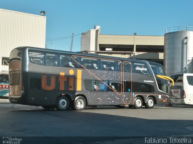 UTIL - União Transporte Interestadual de Luxo 18101 na cidade de Rio de Janeiro, Rio de Janeiro, Brasil, por Fabiano Teixeira. Número da foto: #2301956.