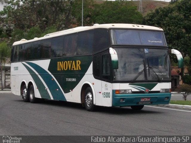 Expresso Inovar Turismo e Transportes 15000 na cidade de Aparecida, São Paulo, Brasil, por Fabio Alcantara. Número da foto: #2302227.