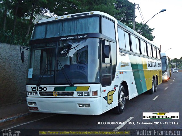 Empresa Gontijo de Transportes 15130 na cidade de Belo Horizonte, Minas Gerais, Brasil, por Valter Francisco. ID da foto: 2302876.