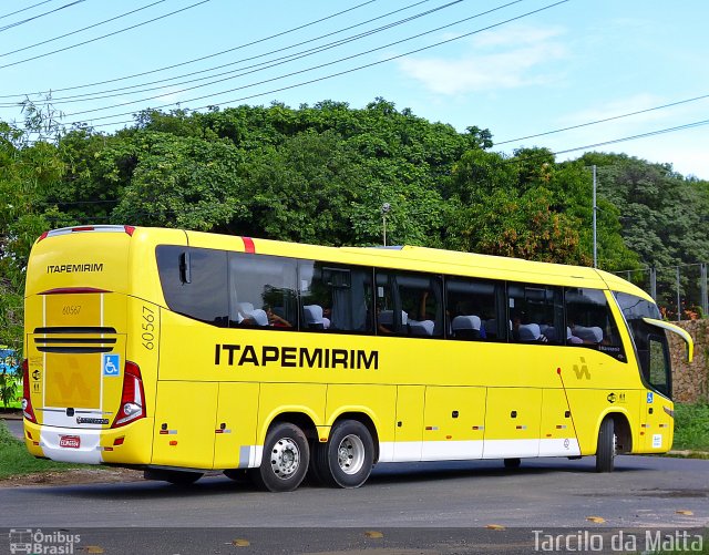 Viação Itapemirim 60567 na cidade de Teresina, Piauí, Brasil, por Tarcilo da Matta. Número da foto: #2301975.