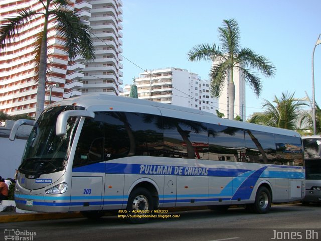 Pullman de Chiapas 203 na cidade de , por Jones Bh. Número da foto: #2303392.