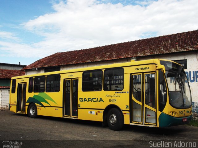 Viação Garcia 6428 na cidade de Mandaguaçu, Paraná, Brasil, por Suellen Adorno. ID da foto: 2302309.