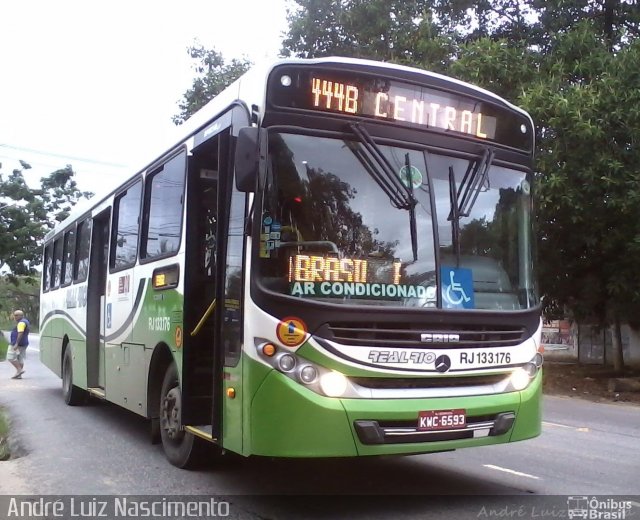 Expresso Real Rio RJ 133.176 na cidade de Nova Iguaçu, Rio de Janeiro, Brasil, por André Luiz Nascimento. Número da foto: #2304391.