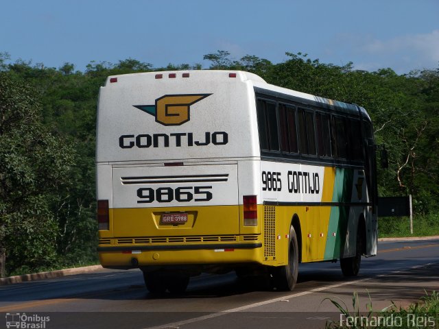 Empresa Gontijo de Transportes 9865 na cidade de Salinas, Minas Gerais, Brasil, por Fernando Reis. ID da foto: 2303983.