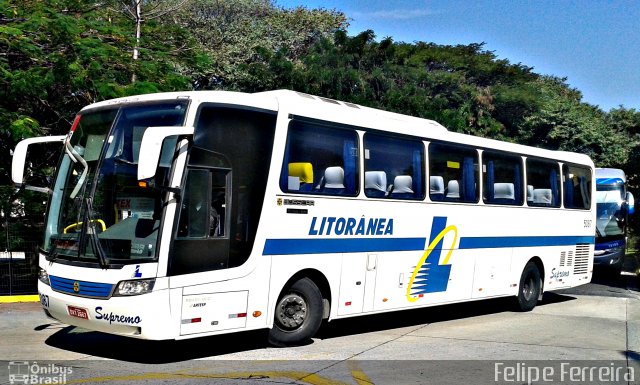 Litorânea Transportes Coletivos 5087 na cidade de São Paulo, São Paulo, Brasil, por Felipe da Silva Ferreira. ID da foto: 2304620.