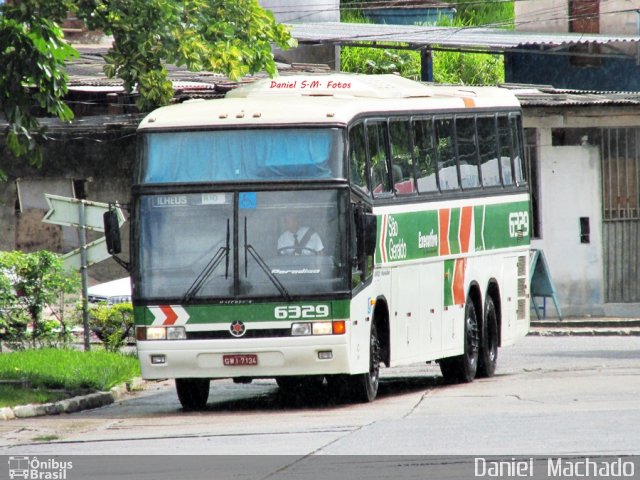 Cia. São Geraldo de Viação 6329 na cidade de Ilhéus, Bahia, Brasil, por Daniel  Machado. Número da foto: #2305326.