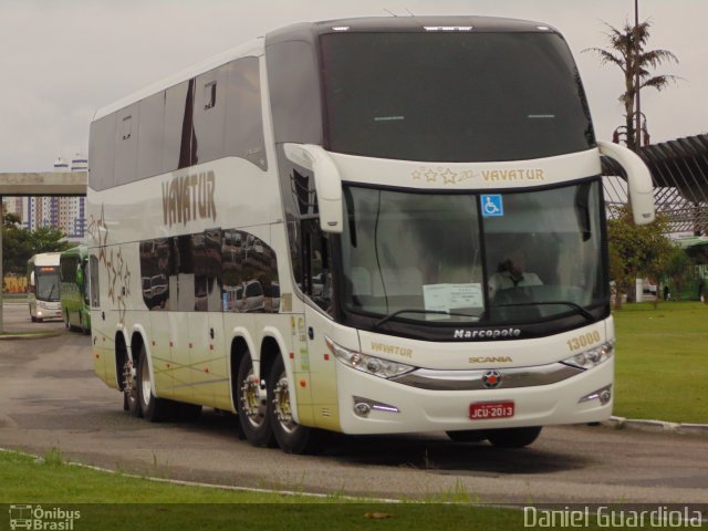 Vavatur Transporte e Turismo 13000 na cidade de Florianópolis, Santa Catarina, Brasil, por Daniel Guardiola. Número da foto: #2305008.