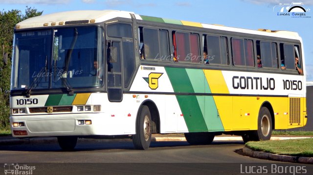 Empresa Gontijo de Transportes 10150 na cidade de Araxá, Minas Gerais, Brasil, por Lucas Borges . Número da foto: #2304866.