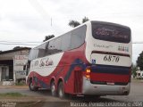 Expresso São Luiz 6870 na cidade de Primavera do Leste, Mato Grosso, Brasil, por Marcos  Penido. Número da foto: #:id.