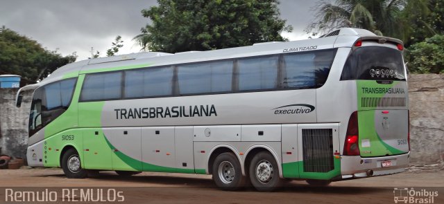 Transbrasiliana Transportes e Turismo 51053 na cidade de São Luís, Maranhão, Brasil, por Romulo de Oliveira Clementino. Número da foto: #2307325.