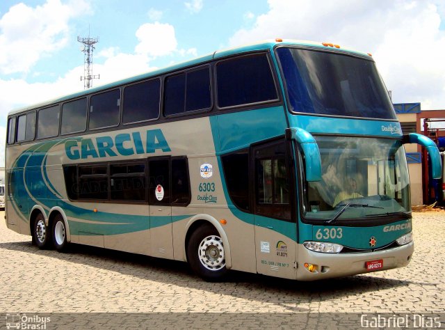Viação Garcia 6303 na cidade de Campinas, São Paulo, Brasil, por Gabriel Dias. Número da foto: #2306508.