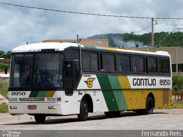 Empresa Gontijo de Transportes 8950 na cidade de Salinas, Minas Gerais, Brasil, por Fernando Reis. Número da foto: #2305949.