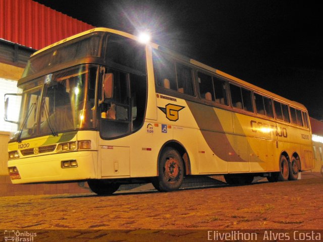 Empresa Gontijo de Transportes 11200 na cidade de João Monlevade, Minas Gerais, Brasil, por Elivelthon  Alves Costa. Número da foto: #2306855.