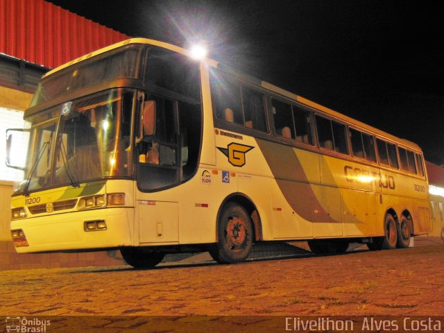 Empresa Gontijo de Transportes 11200 na cidade de João Monlevade, Minas Gerais, Brasil, por Elivelthon  Alves Costa. ID da foto: 2306855.