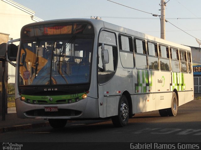 Viação Millenium 1111 na cidade de Piracicaba, São Paulo, Brasil, por Gabriel Ramos Gomes. ID da foto: 2306160.