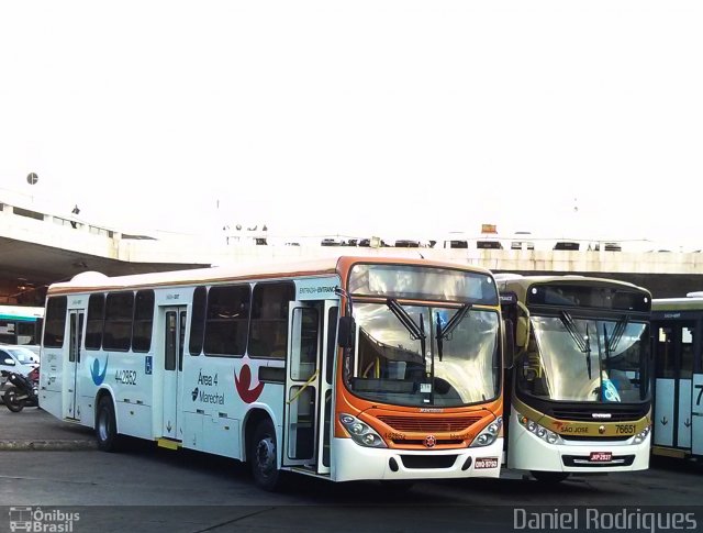 Auto Viação Marechal Brasília 442852 na cidade de Brasília, Distrito Federal, Brasil, por Daniel Rodrigues. Número da foto: #2307644.