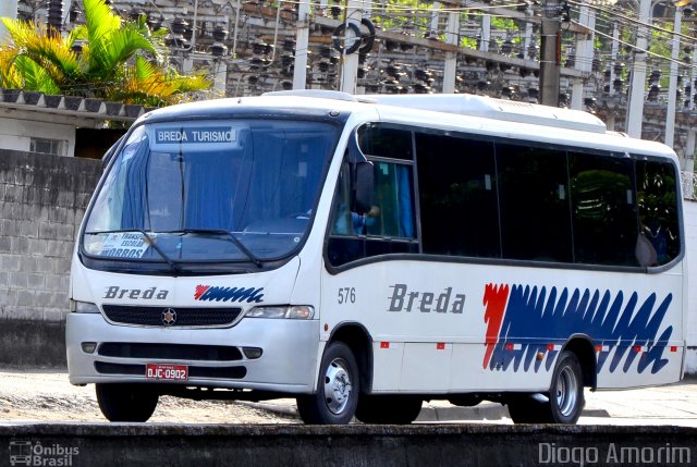 Breda Transportes e Serviços 576 na cidade de Santos, São Paulo, Brasil, por Diogo Amorim. ID da foto: 2307780.