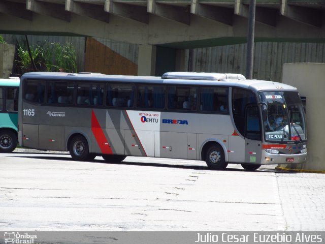 Breda Transportes e Serviços 1165 na cidade de Santos, São Paulo, Brasil, por Julio Cesar Euzebio Alves. ID da foto: 2305967.