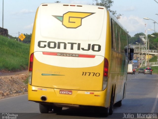 Empresa Gontijo de Transportes 11770 na cidade de Belo Horizonte, Minas Gerais, Brasil, por Júlio  Mandelli. ID da foto: 2307018.