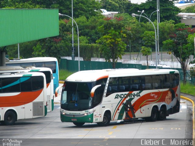 Empresa de Transportes Andorinha 6349 na cidade de São Paulo, São Paulo, Brasil, por Cleber C.  Moreira. Número da foto: #2308651.