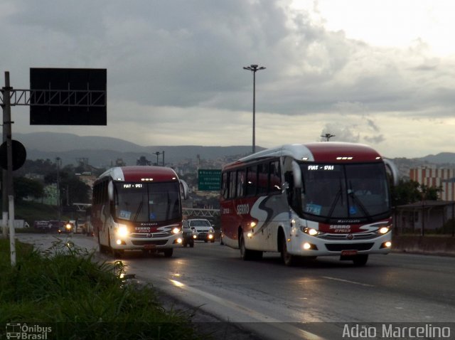 Viação Serro 27613 na cidade de Belo Horizonte, Minas Gerais, Brasil, por Adão Raimundo Marcelino. ID da foto: 2309345.