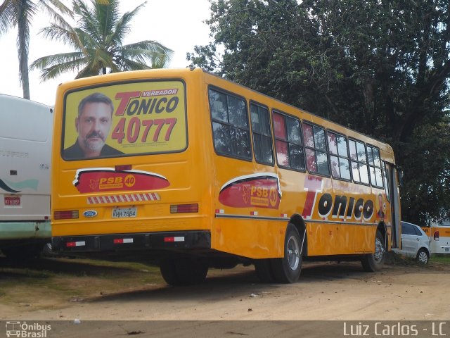 Ônibus Particulares 7664 na cidade de Igarassu, Pernambuco, Brasil, por Luiz Carlos de Santana. ID da foto: 2308756.