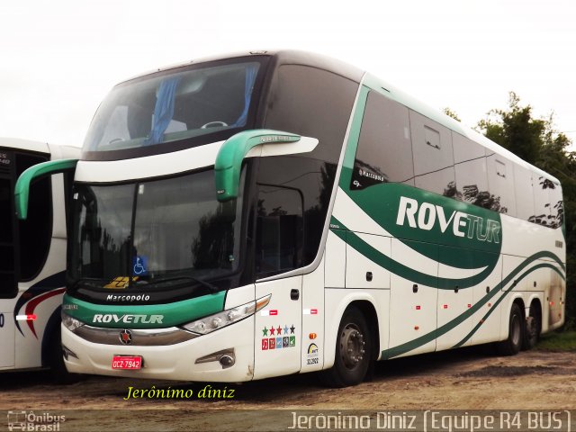 Rovetur Turismo 1800 na cidade de Aparecida, São Paulo, Brasil, por Jerônimo Diniz. Número da foto: #2308639.
