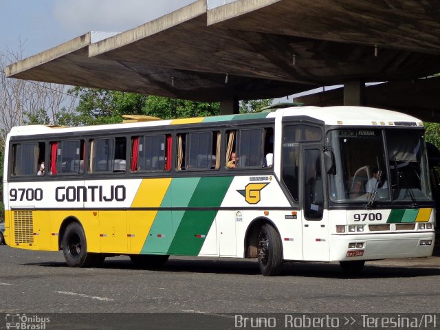 Empresa Gontijo de Transportes 9700 na cidade de Teresina, Piauí, Brasil, por Bruno  Roberto. Número da foto: #2308317.