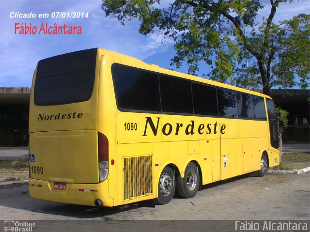 Viação Nordeste 1090 na cidade de João Pessoa, Paraíba, Brasil, por Fábio Alcântara Fernandes. Número da foto: #2307916.