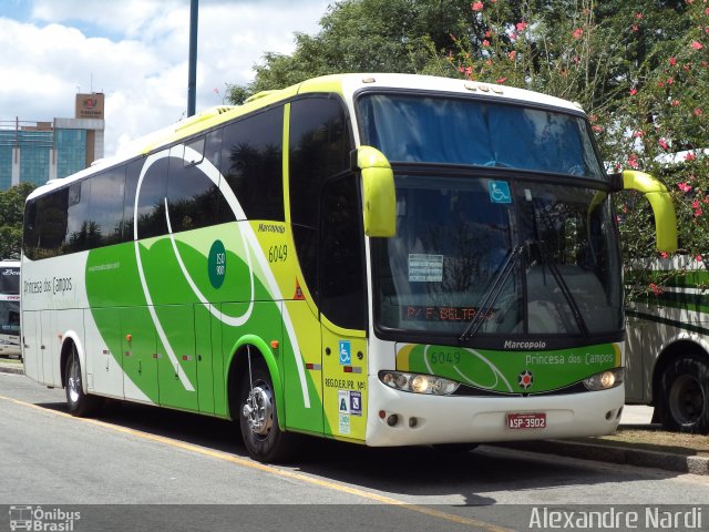 Expresso Princesa dos Campos 6049 na cidade de Curitiba, Paraná, Brasil, por Alexandre Rodrigo. ID da foto: 2308675.