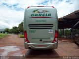 Viação Garcia 7687 na cidade de Marilândia do Sul, Paraná, Brasil, por Josino Vieira. Número da foto: #2309640.