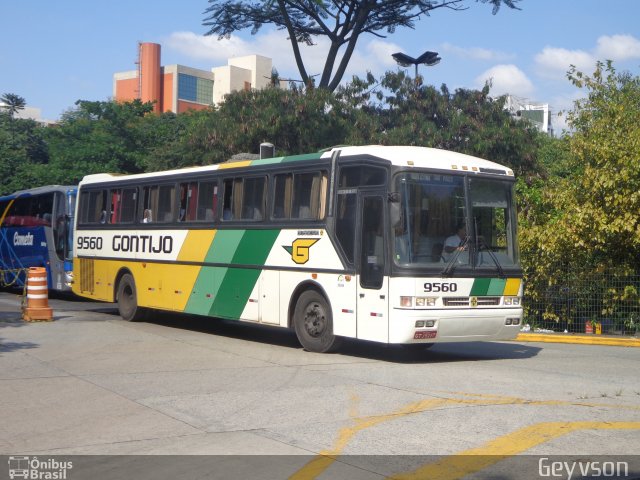 Empresa Gontijo de Transportes 9560 na cidade de São Paulo, São Paulo, Brasil, por José Geyvson da Silva. ID da foto: 2311328.