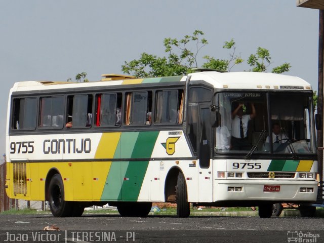 Empresa Gontijo de Transportes 9755 na cidade de Teresina, Piauí, Brasil, por João Victor. ID da foto: 2310479.