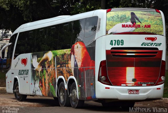 Eucatur - Empresa União Cascavel de Transportes e Turismo 4709 na cidade de Manaus, Amazonas, Brasil, por Analita Mota. ID da foto: 2310961.