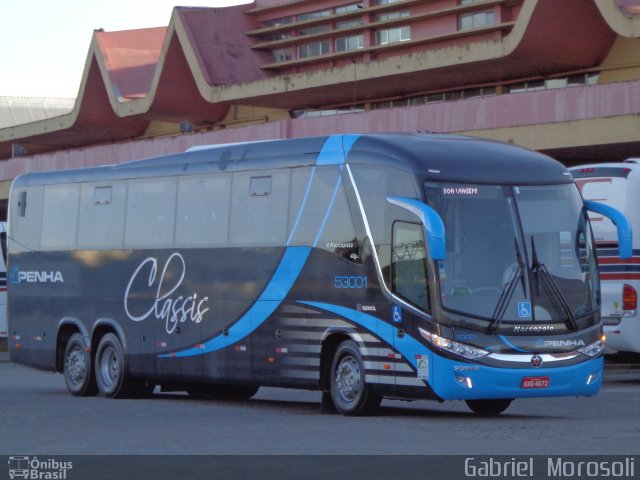 Empresa de Ônibus Nossa Senhora da Penha 53001 na cidade de Pelotas, Rio Grande do Sul, Brasil, por Gabriel  Morosoli. Número da foto: #2311851.