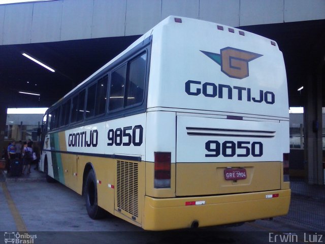 Empresa Gontijo de Transportes 9850 na cidade de Ribeirão Preto, São Paulo, Brasil, por Erwin  Luiz. ID da foto: 2311344.