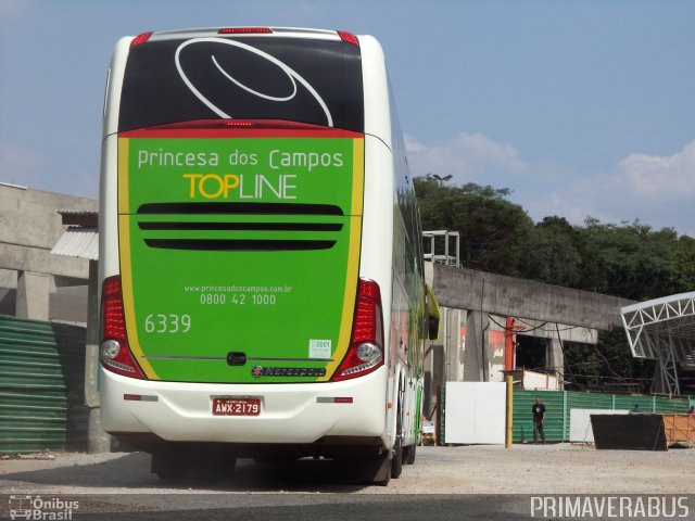 Expresso Princesa dos Campos 6339 na cidade de Curitiba, Paraná, Brasil, por Alexandre Rodrigo. Número da foto: #2310816.