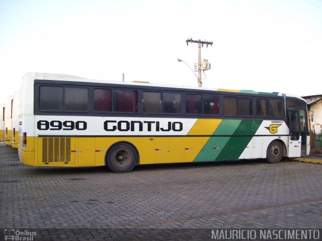 Empresa Gontijo de Transportes 8990 na cidade de Contagem, Minas Gerais, Brasil, por Maurício Nascimento. ID da foto: 2314058.