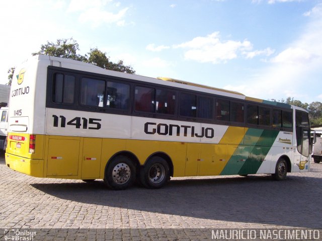 Empresa Gontijo de Transportes 11415 na cidade de Belo Horizonte, Minas Gerais, Brasil, por Maurício Nascimento. ID da foto: 2314088.