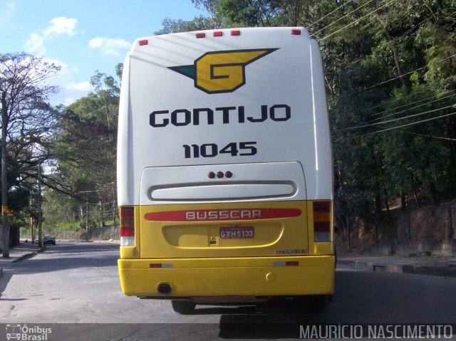 Empresa Gontijo de Transportes 11045 na cidade de Belo Horizonte, Minas Gerais, Brasil, por Maurício Nascimento. ID da foto: 2314079.