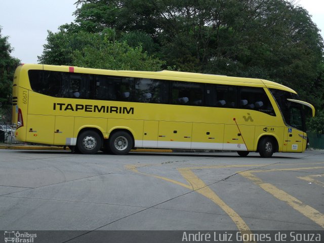 Viação Itapemirim 60671 na cidade de São Paulo, São Paulo, Brasil, por André Luiz Gomes de Souza. Número da foto: #2313935.