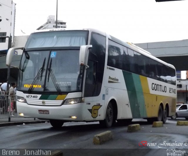 Empresa Gontijo de Transportes 12740 na cidade de Belo Horizonte, Minas Gerais, Brasil, por Breno  Jonathan. Número da foto: #2312650.