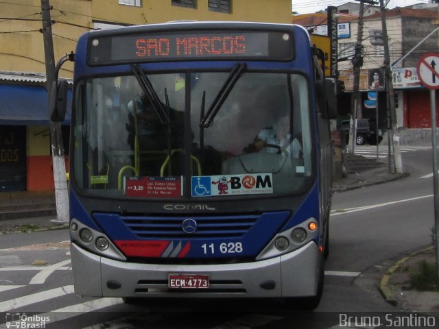 Viação Pirajuçara 11.628 na cidade de Taboão da Serra, São Paulo, Brasil, por Bruno Santino. Número da foto: #2276045.