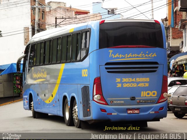 Transamérica Turismo 1100 na cidade de Aparecida, São Paulo, Brasil, por Jerônimo Diniz. Número da foto: #2276446.