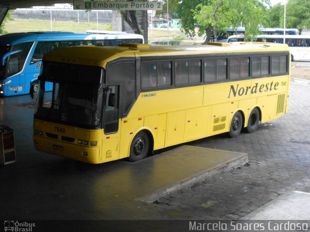 Viação Nordeste 7040 na cidade de João Pessoa, Paraíba, Brasil, por Marcelo Soares Cardoso. ID da foto: 2277660.