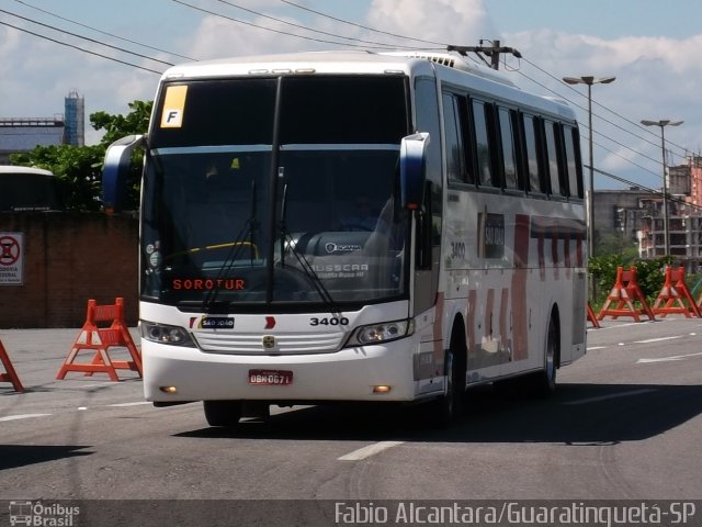 São João Votorantim - Sorotur Turismo 3400 na cidade de Aparecida, São Paulo, Brasil, por Fabio Alcantara. Número da foto: #2275408.