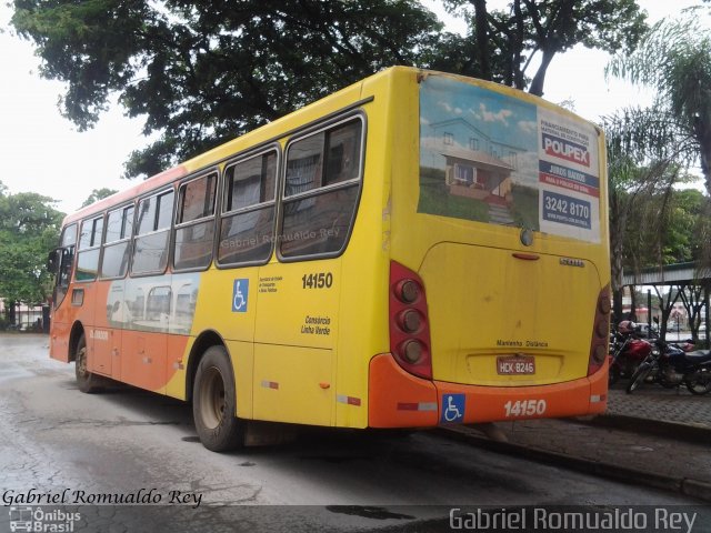 Expresso Unir 14150 na cidade de Lagoa Santa, Minas Gerais, Brasil, por Gabriel Romualdo Rey . Número da foto: #2276367.