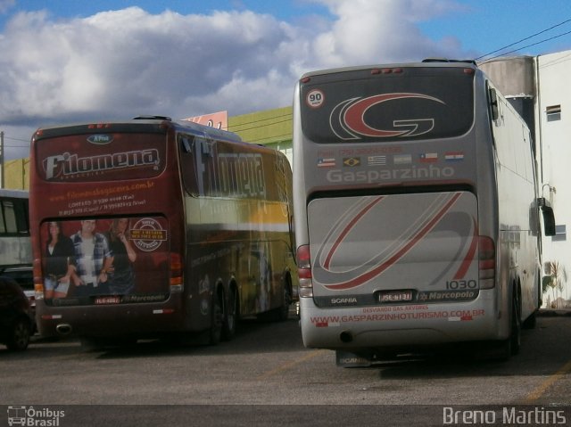 Gasparzinho Turismo 1030 na cidade de Santa Cruz do Capibaribe, Pernambuco, Brasil, por Breno Martins. Número da foto: #2276332.