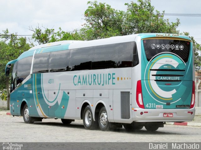 Auto Viação Camurujipe 4311 na cidade de Vitória da Conquista, Bahia, Brasil, por Daniel  Machado. ID da foto: 2276060.